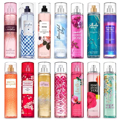 best scent from bath and body works|best bbw body mist.